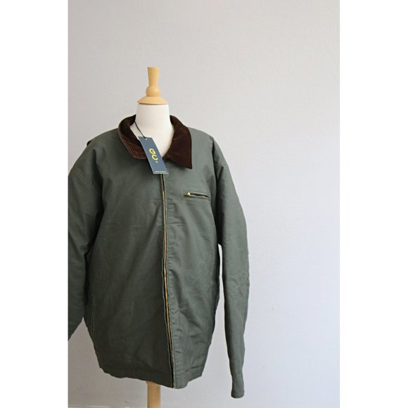 Good Counsel, NWT Big & Tall Men's Chore Jacket with Corduroy Collar // Size 5X - Picture 9 of 9